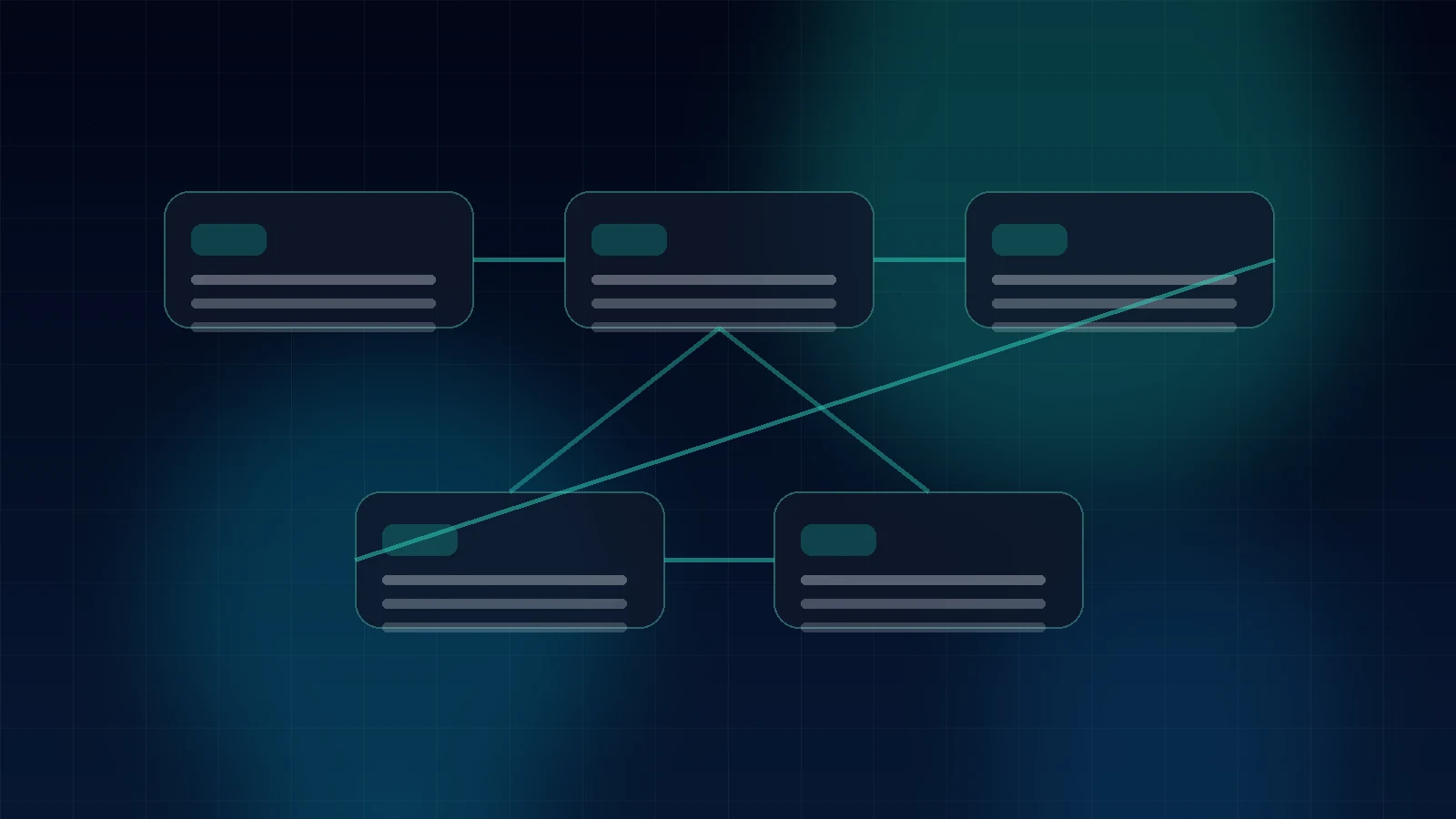 Abstract CRM automation workflow for Sacramento service businesses