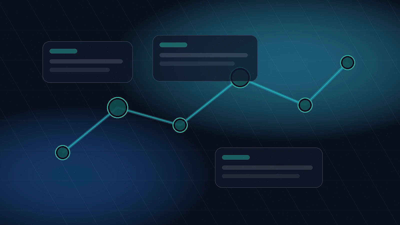 Abstract AI workflow automation system for Sacramento service businesses